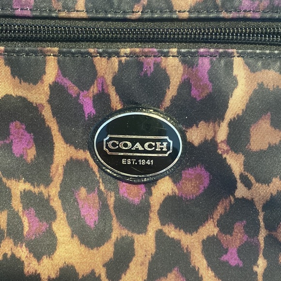 Coach Leopard Crossbody - Picture 2 of 9